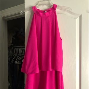 Bright Pink Romper - Never Worn